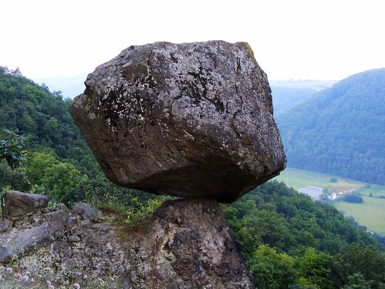 Đavolja stijena, Zvolen, Budča, Čertova skala