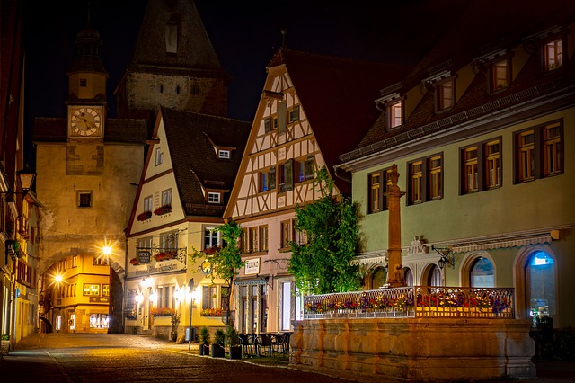 gradovi u njemačkoj, njemačka, najljepša mjesta u njemačkoj, rothenburg, rothenburg ob der tauber, Psihologis